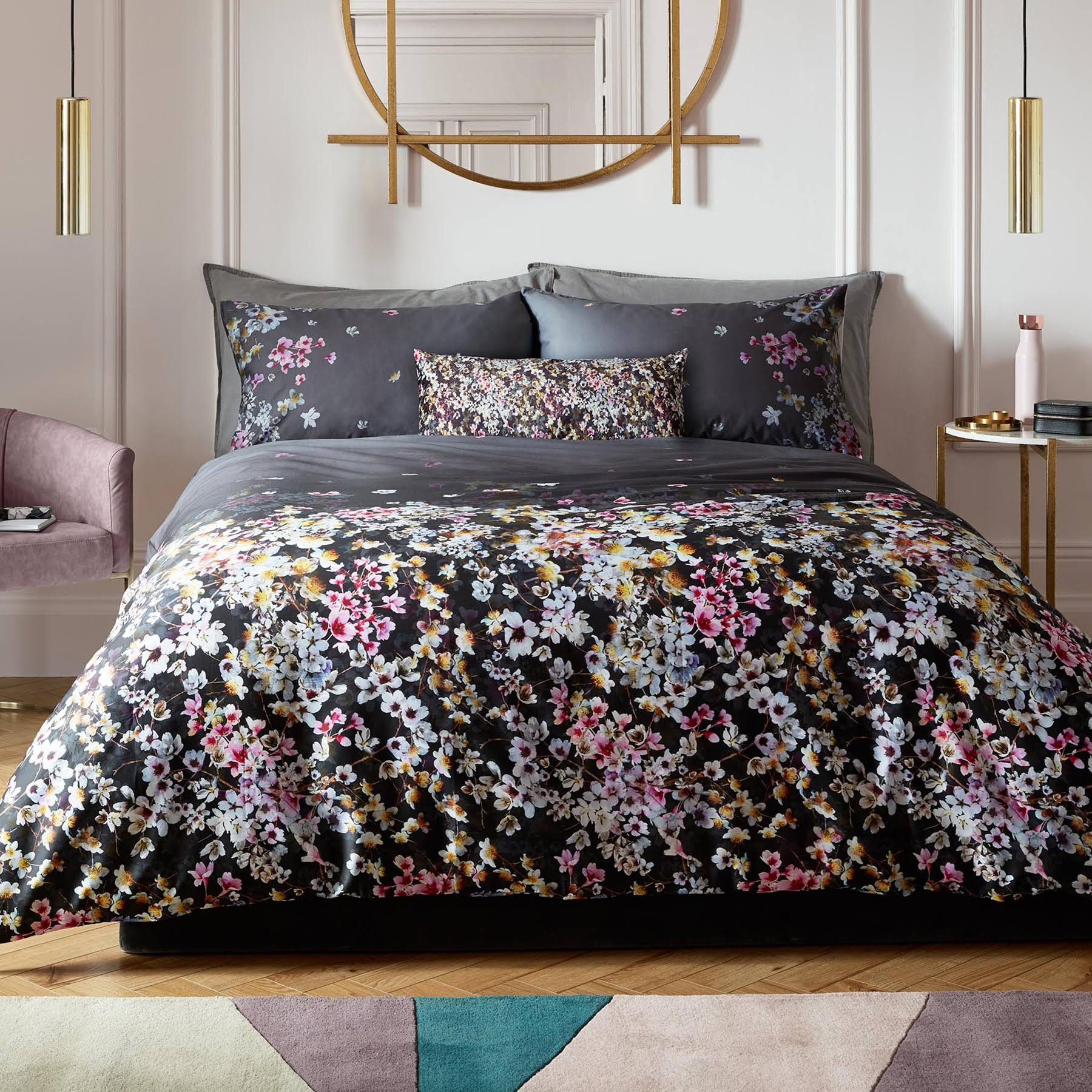 Ted Baker - Spice Garden Duvet Cover - Licorice - J9GZ2F_GFHV