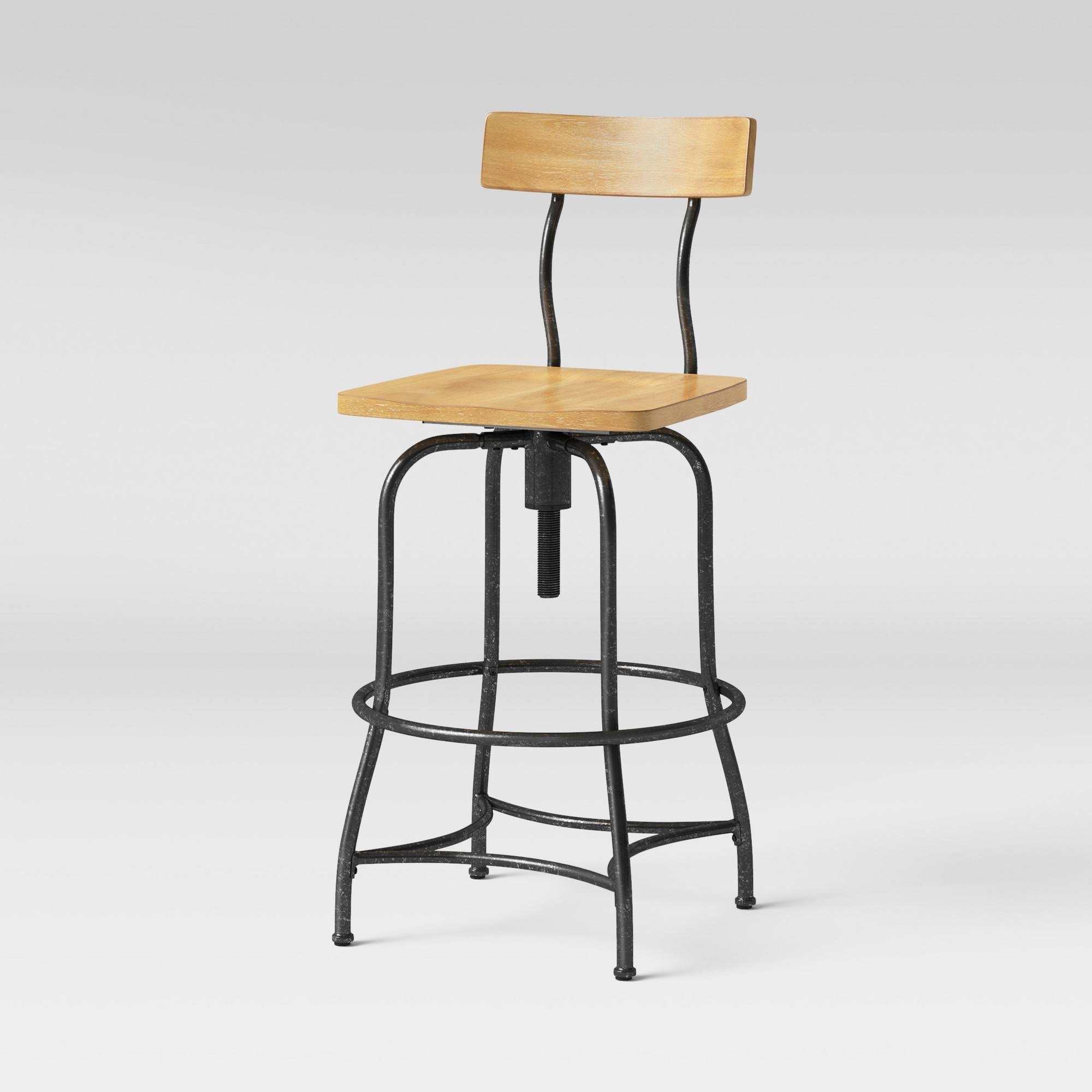 Threshold Woodsboro Adjustable Barstool - Light IIAZYB_PFOB