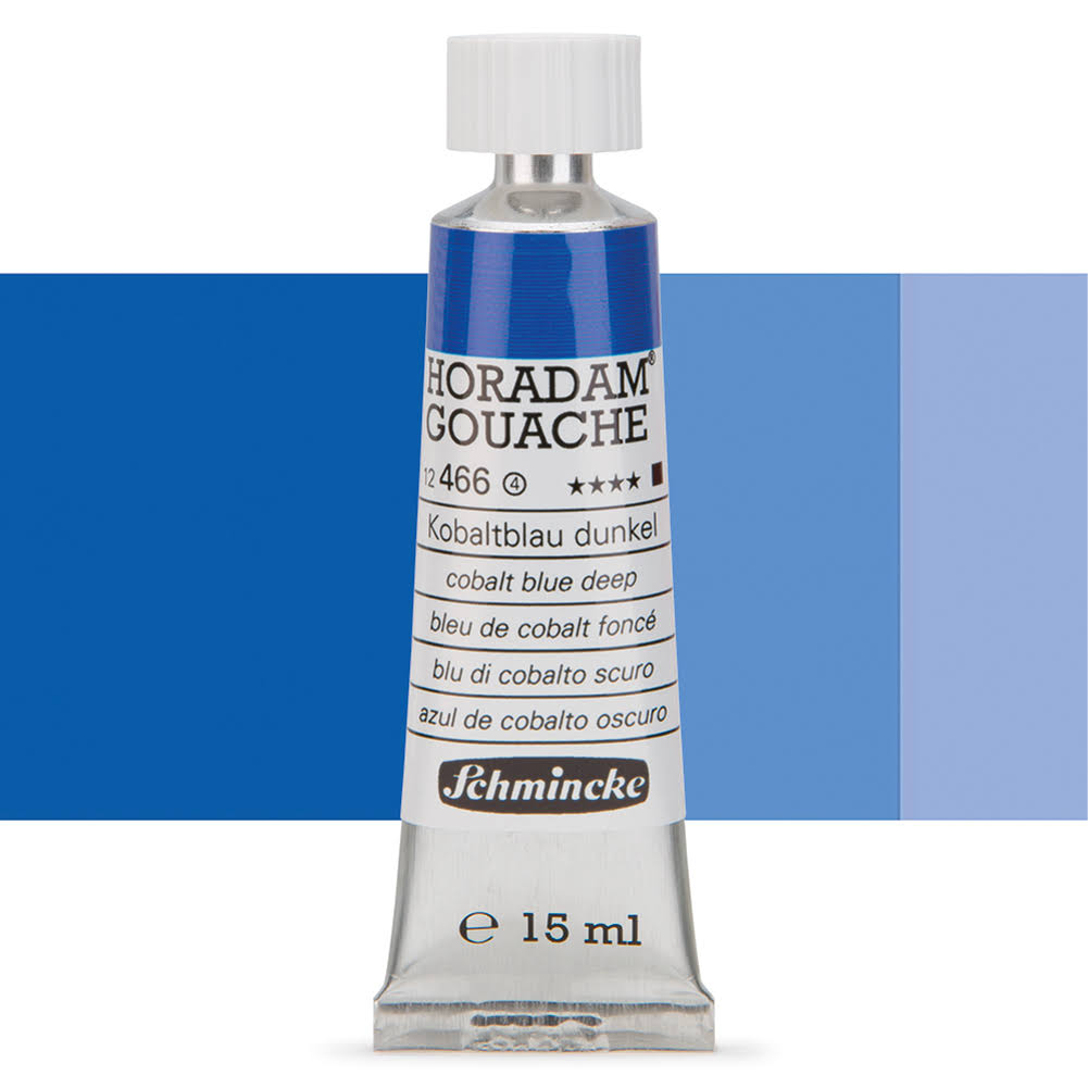 Schmincke Horadam Artist Gouache - Cobalt Blue Deep, 15 ml HECGAG_KMIM