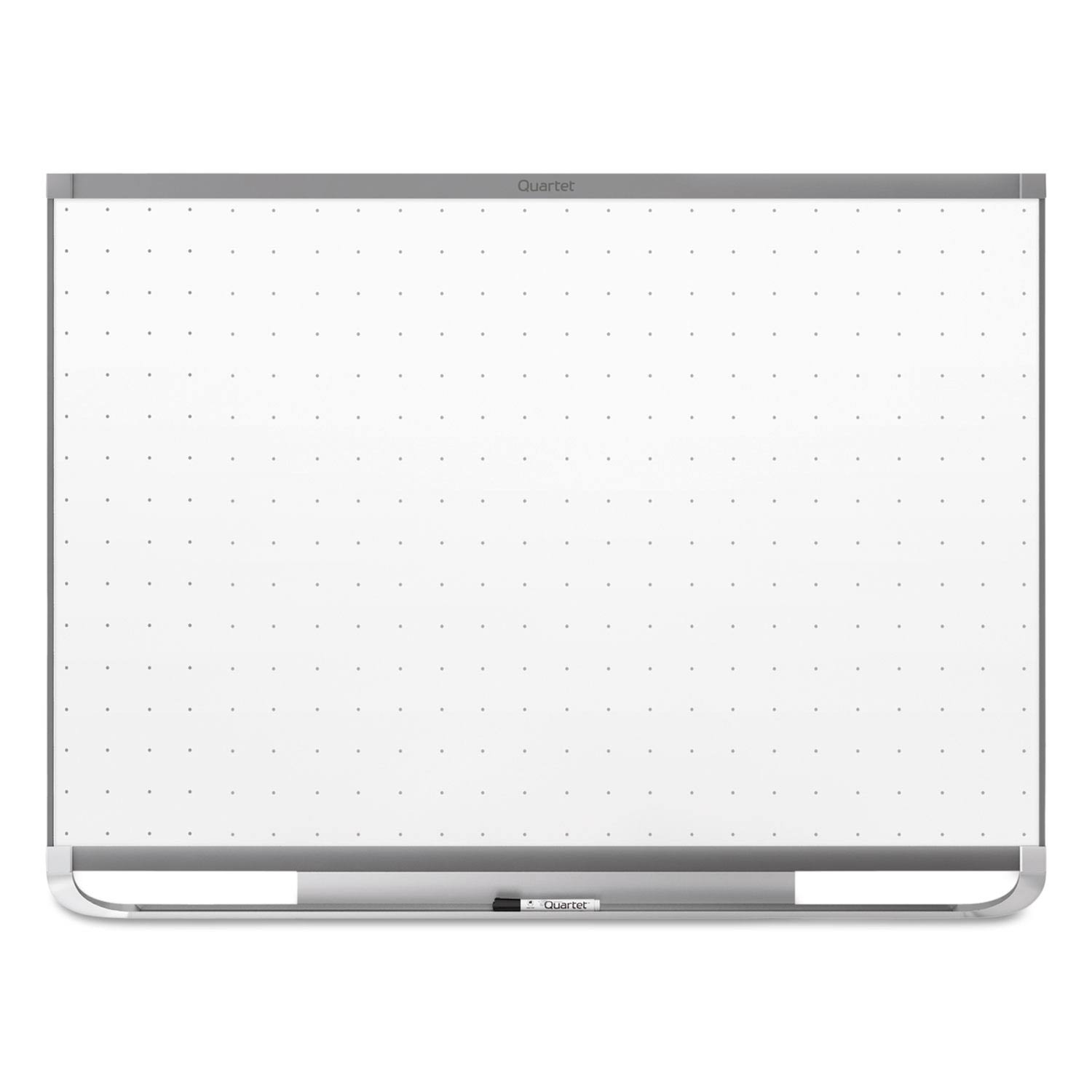 Quartet Prestige 2 Magnetic Total Erase Whiteboard, Graphite Frame, 7ZRP30_JLR8