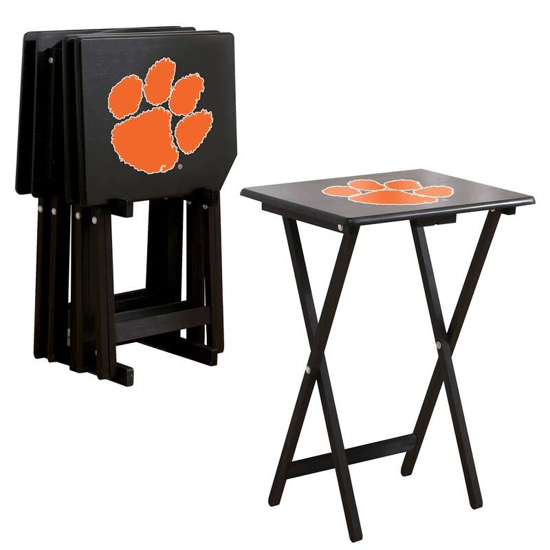 Clemson University TV Trays w/ ROX7MF_CXHL