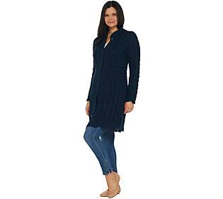ShWk 9/20 Arancraft Merino Wool Long Buttonfront Cardigan, Size XX-Large, MAUDMP_RKPU