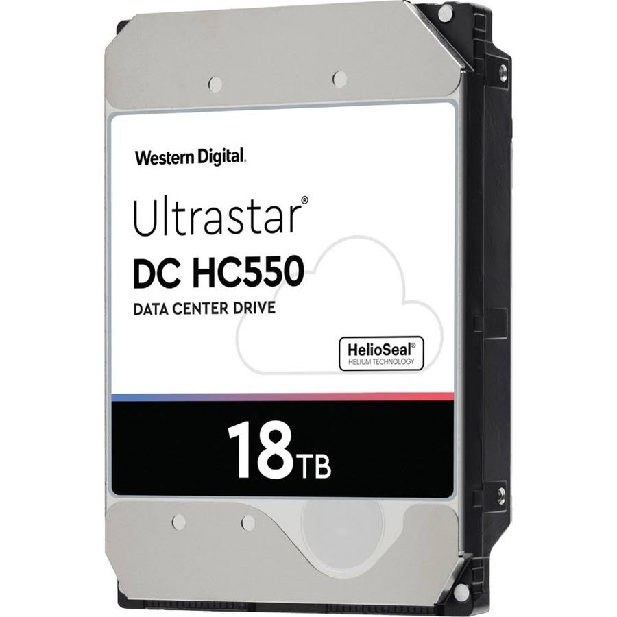WD Ultrastar DC HC550 18 TB Hard Drive, 3.5 inch Internal, 8EBCM4_OPIH