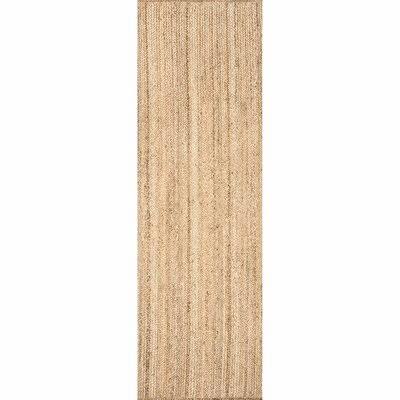 Handmade Flatweave Jute/Sisal Area Rug Rug Size Runner 2'BRE5LM_AJHM