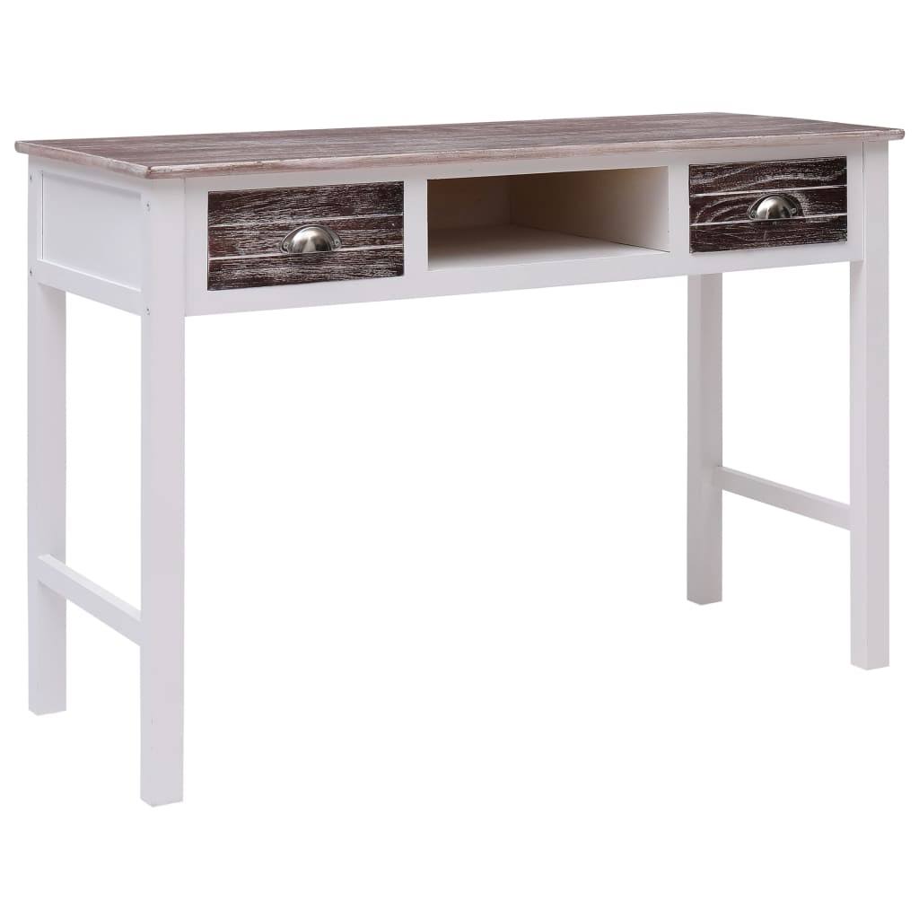 vidaXL Writing Desk Brown 43.1ZH3P6_JCM3
