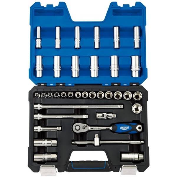 Draper Expert 16449 3-8 inch Sq. Dr. Metric Socket Set (36 Piece) Socket Set Socket Sets Q4QUZ5_TJYA Draper Expert 16449 3-8 inch Sq. Dr. Metric Socket Set (36 Piece) Socket Set Socket Sets Q4QUZ5_TJYA