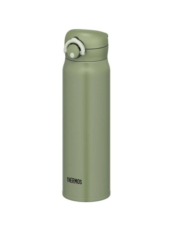 Thermos Water Bottle Vacuum Insulated Mobile Mug 600ml Khaki JNR-OBLXTV_KIGG