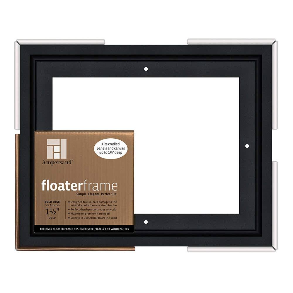 Ampersand Art Supply FBOLD150810B Floater Frame Bold 1.5in Black 4D2GQX_YVG2