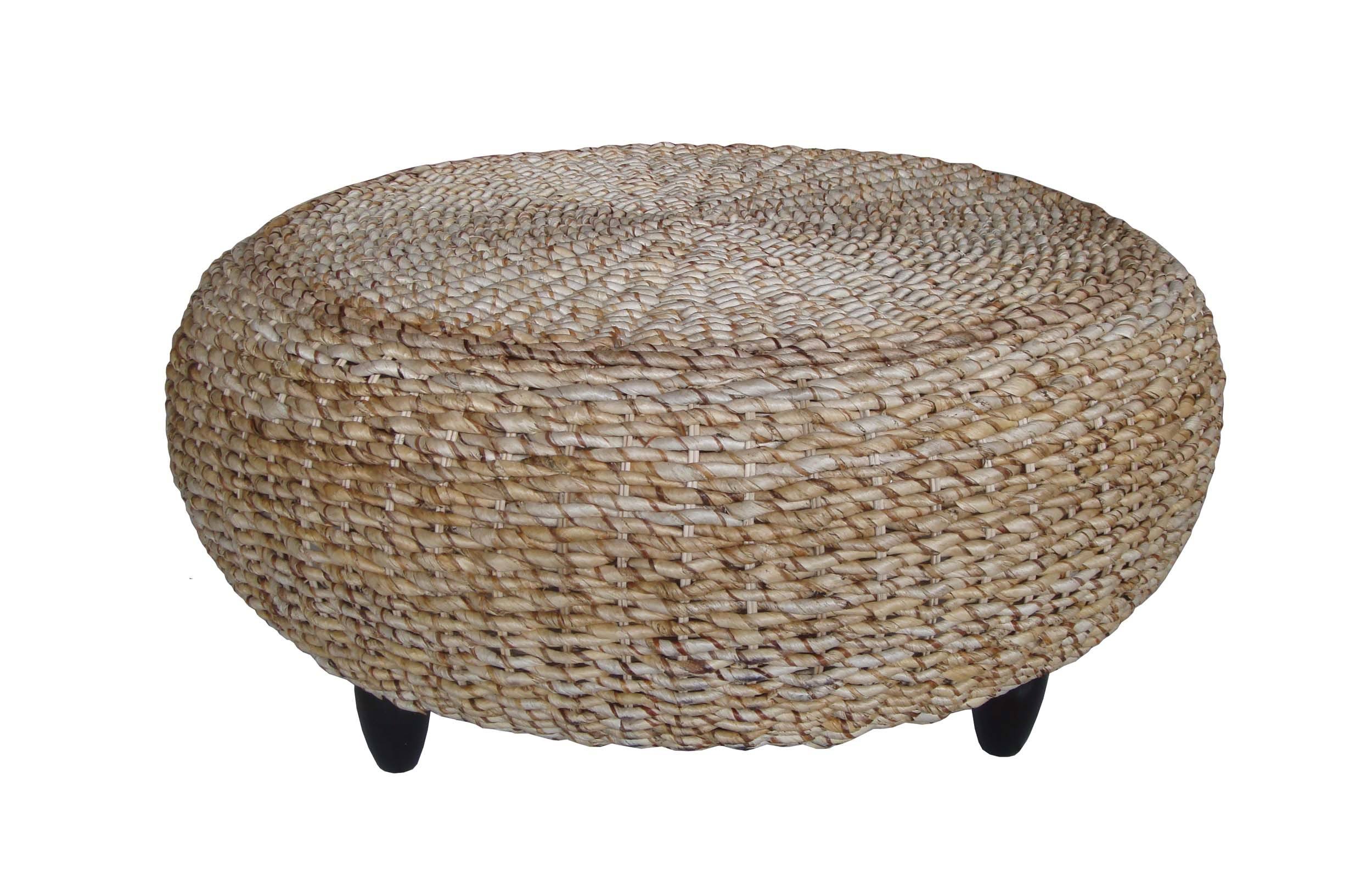 Padma's Plantation Tropical Ottoman - LSL9ZT_BKQG