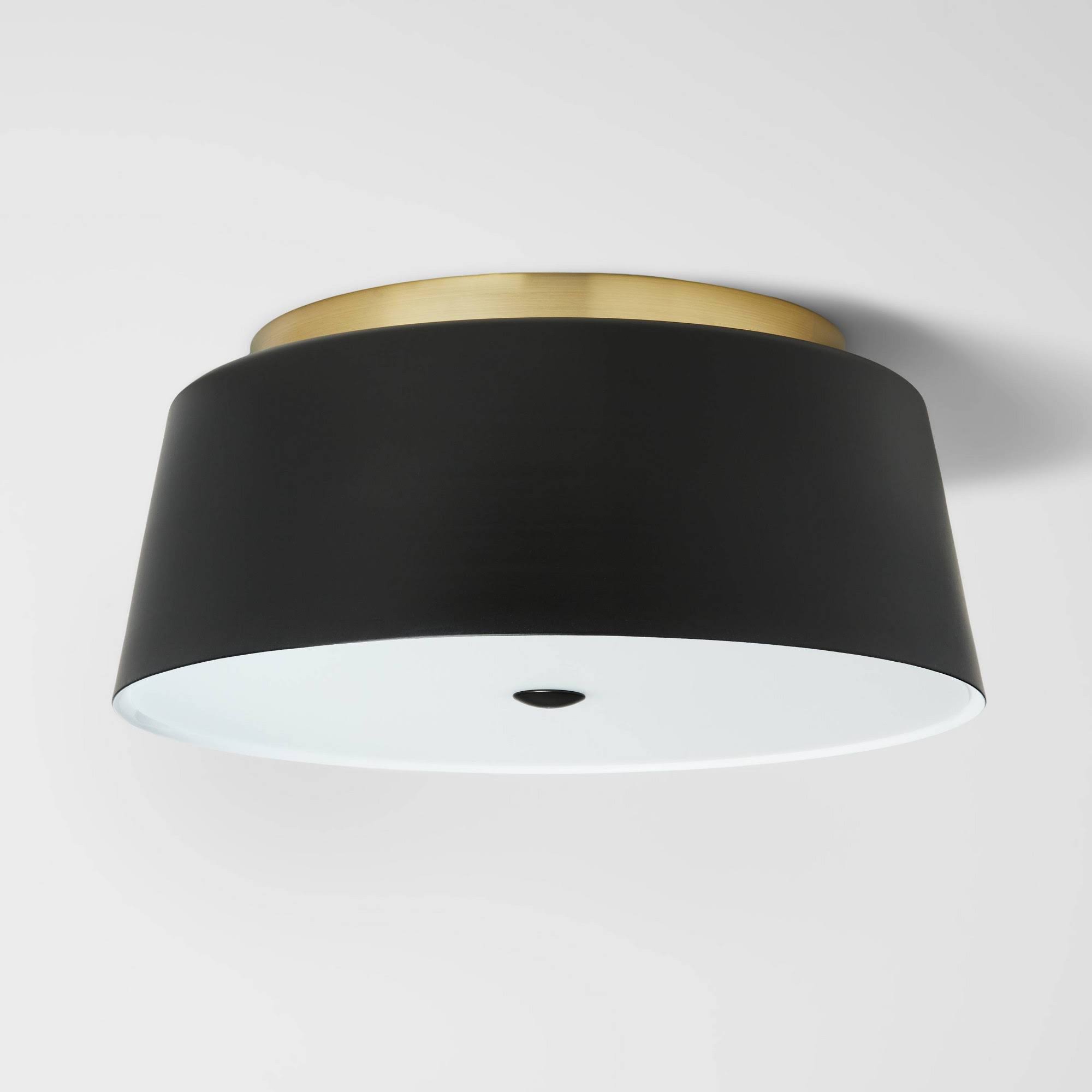 Semi Flushmount Ceiling Light Black/Gold - Pillowfort SKXYL9_FHXE