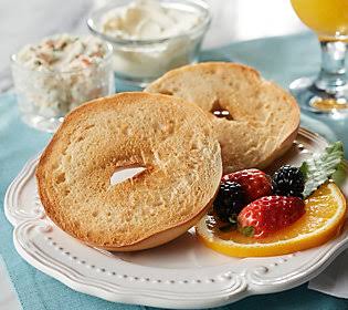 Just Bagels NYC Kettle Boiled (24) 4-oz BagelSampler ,RIBICS_A19B